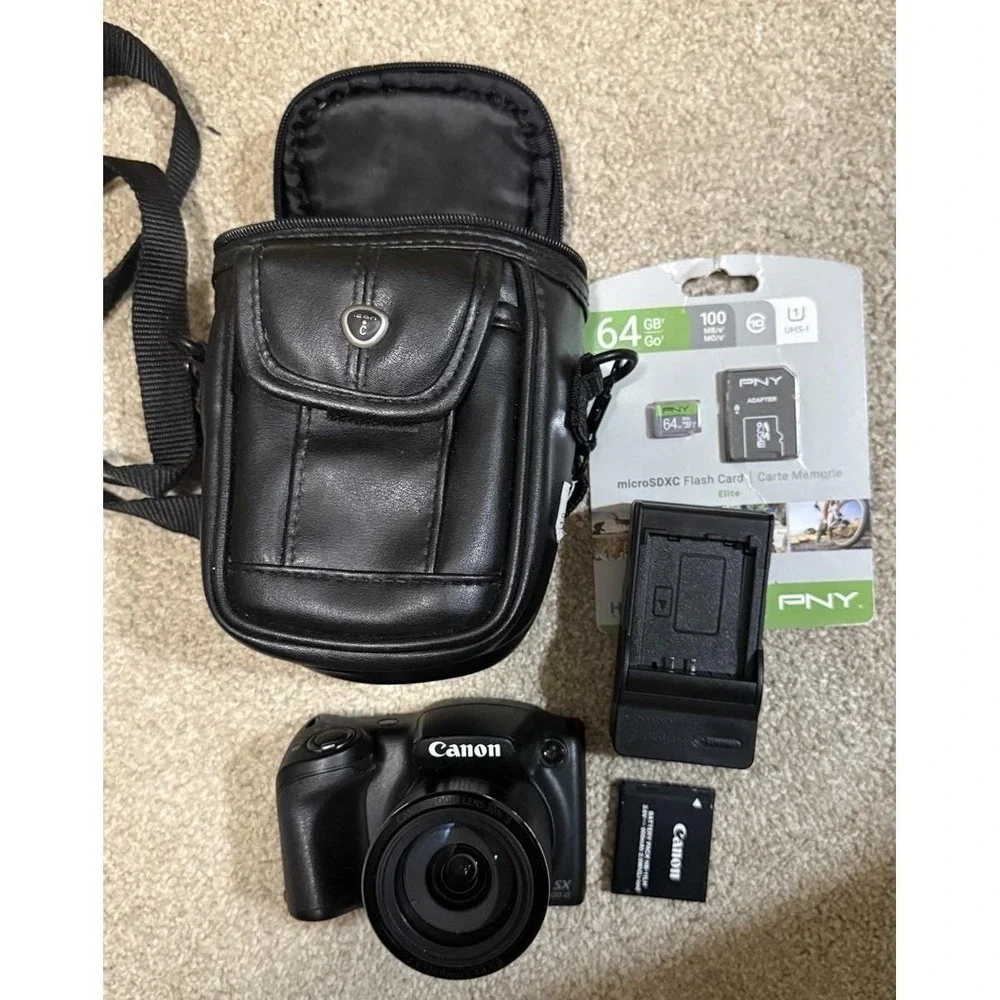 Canon PowerShot SX400 IS 16.0MP Digital‎ Camera 30x Optical Zoom Bundle Tested!
